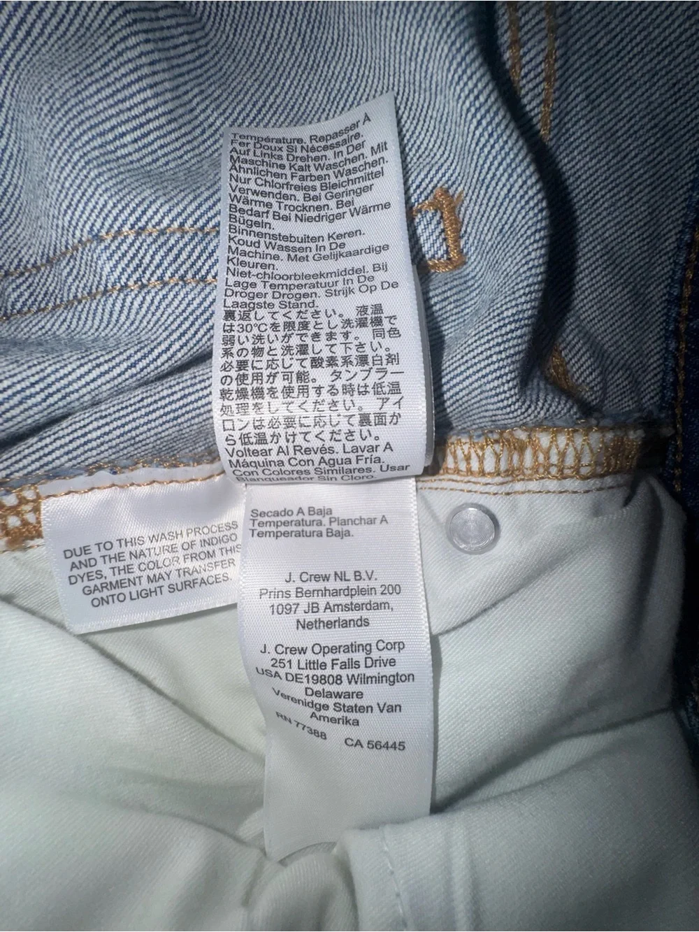 J. Crew crew slim